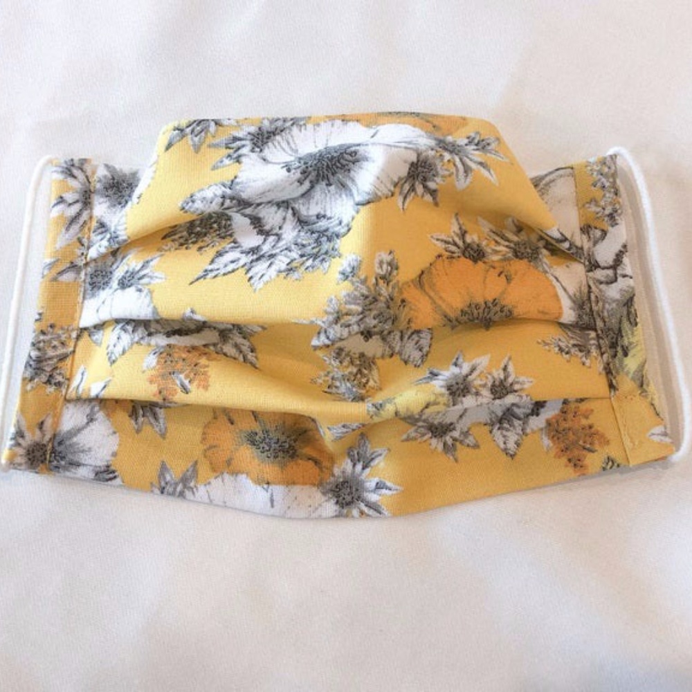 Sunshine Flowers Washable Face Mask